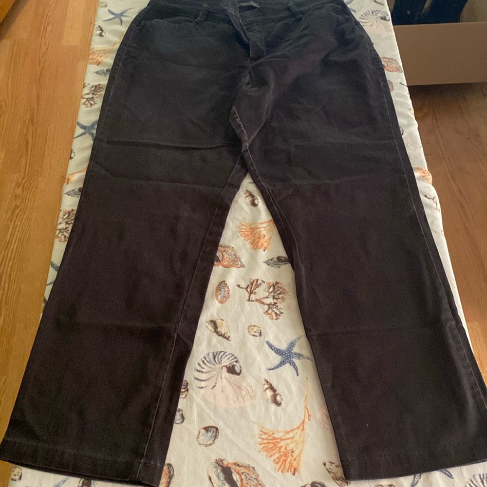 Lee platinum label black dress pants